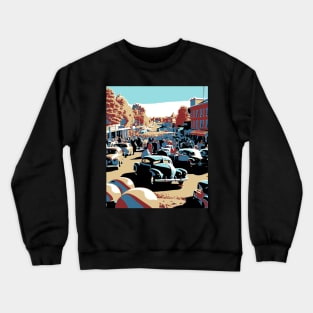 Retro Thanksgiving Day Parade Crewneck Sweatshirt